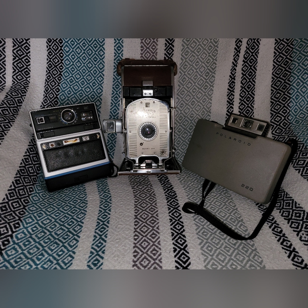 3 Vintage cameras